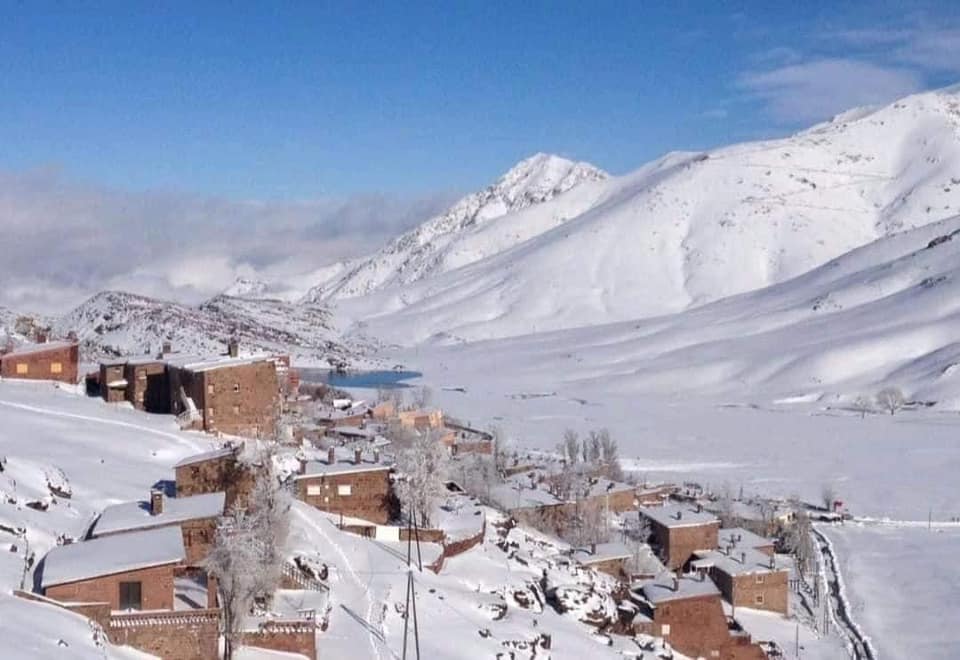 snow in morocco 2