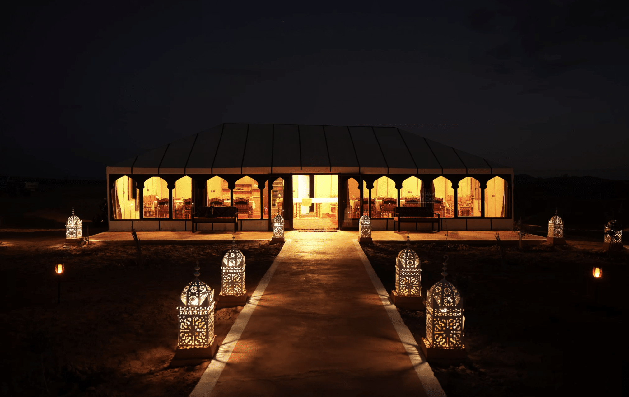 Luxury oasis camp, moroccohk